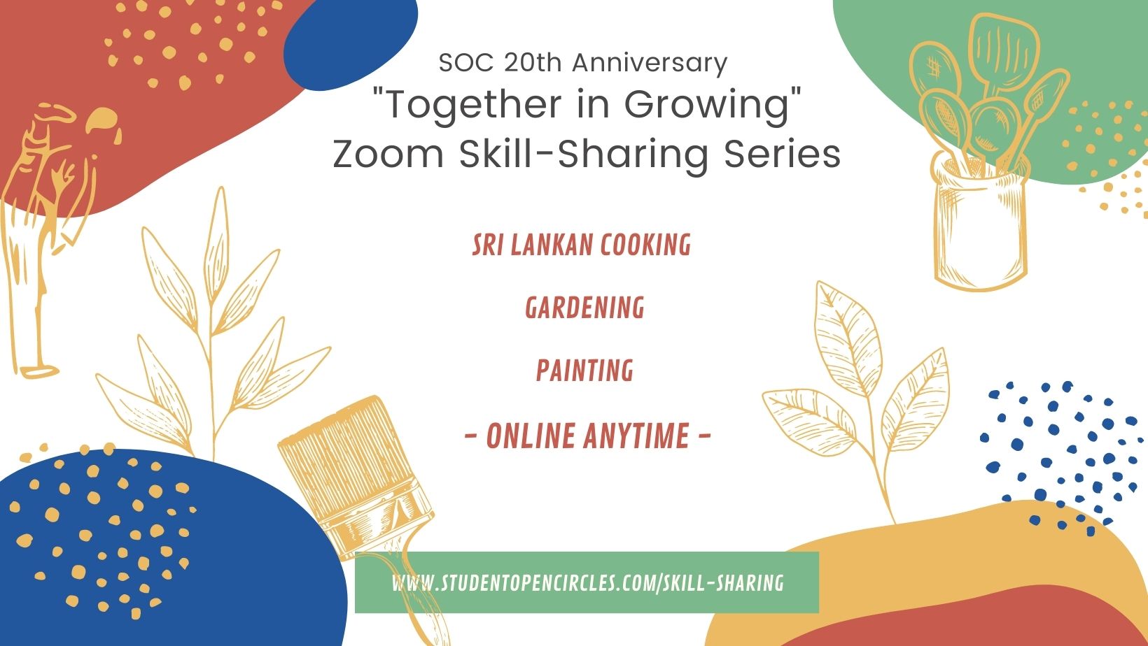Skill-sharing Workshop Skill-sharing Workshop banner