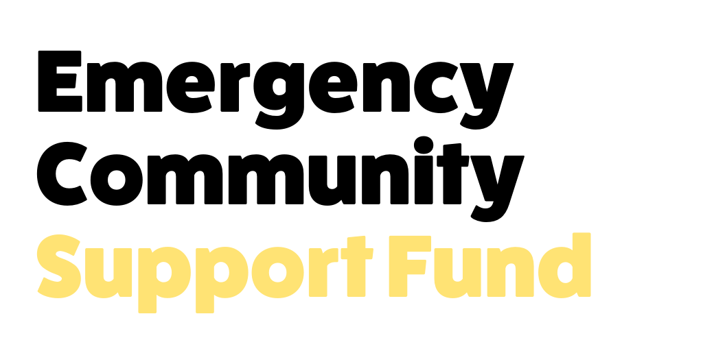 Emergency Community Support Fund Logo Emergency Community Support Fund Logo